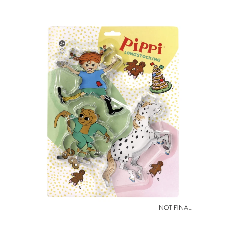 Foremki do ciasteczek dla dzieci Pippi