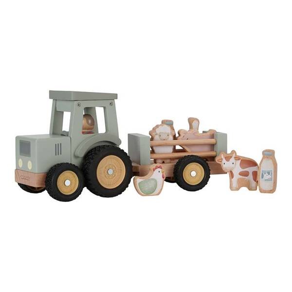 Traktor z przyczepą Little Farm FSC Little Dutch