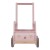 Little Dutch Wózeczek drewniany na zabawki Pink FSC