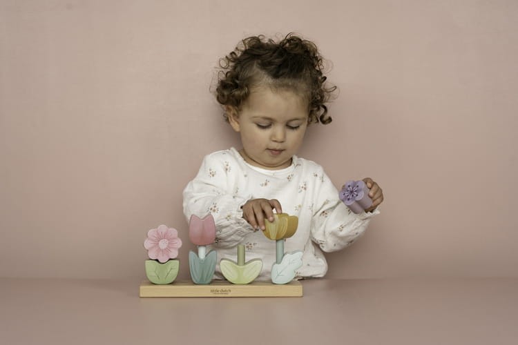 Układanka Kwiaty Fairy Garden FSC Little Dutch