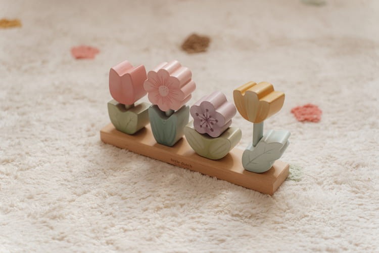 Układanka Kwiaty Fairy Garden FSC Little Dutch