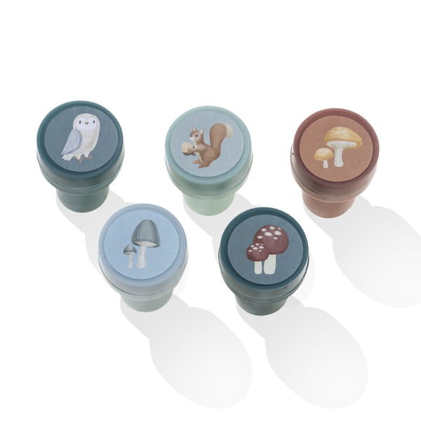 Zestaw pieczątek Forest Friends Little Dutch
