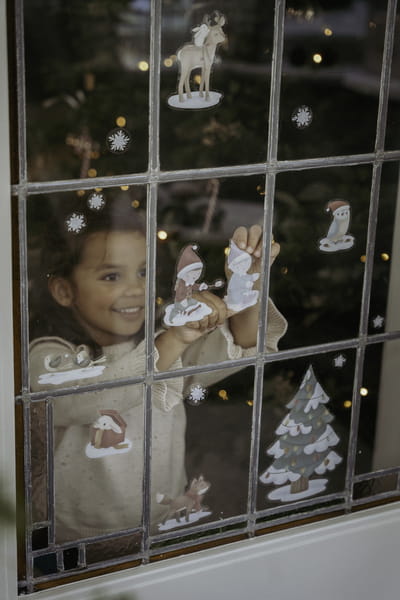 Little Dutch Naklejki na okno X-MAS