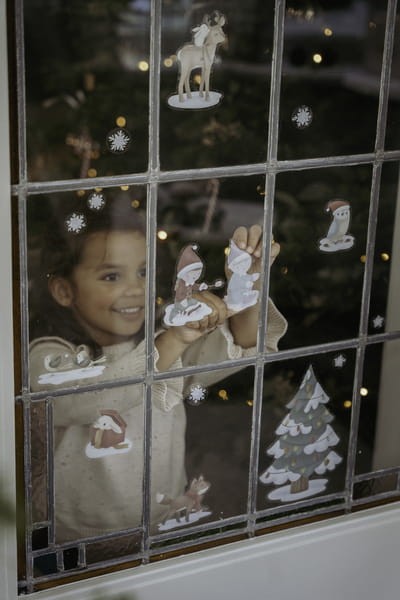 Naklejki na okno X-MAS Little Dutch