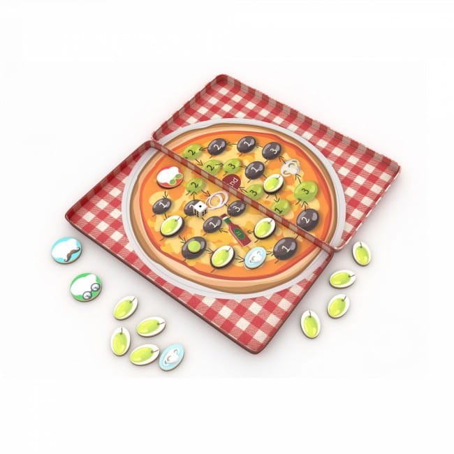 Podróżna gra magnetyczna Pizza Race The Purple Cow