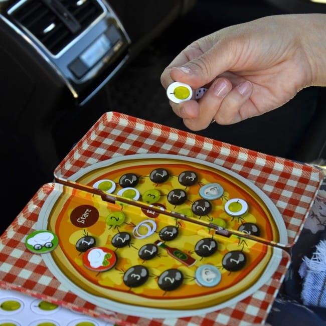 Podróżna gra magnetyczna Pizza Race The Purple Cow