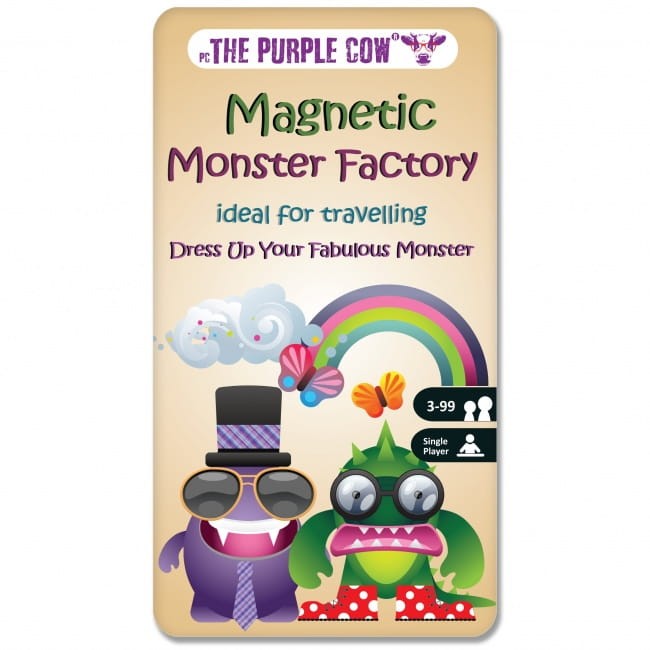 Podróżna gra magnetyczna Fabryka Potworów The Purple Cow