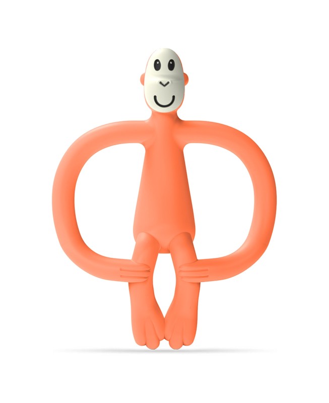 Gryzak masujący eko szczoteczka Dusty Orange Matchstick Monkey