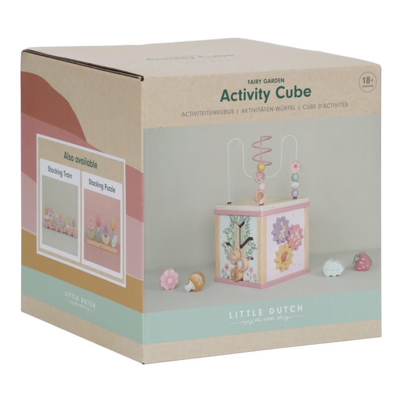 Kostka edukacyjna Fairy Garden FSC Little Dutch