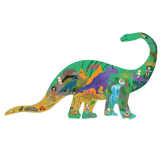 Dinozaury Puzzle 80 elementów Floss & Rock