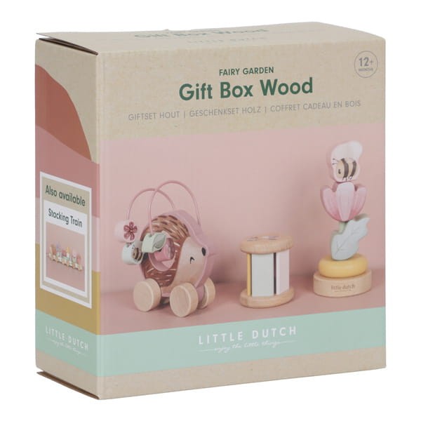 Drewniany zestaw prezentowy Fairy Garden FSC Little Dutch