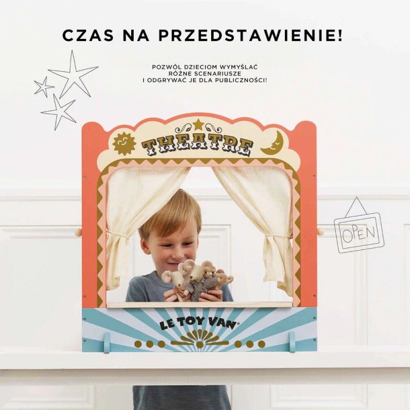 Teatr drewniany dla lalek Le Toy Van