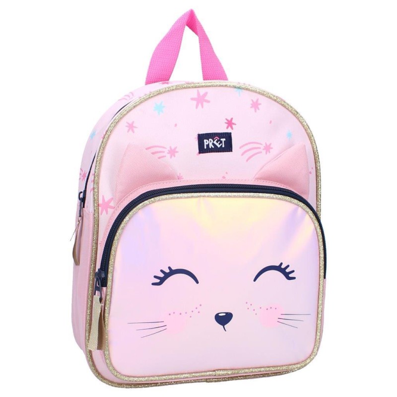 Plecak dla dzieci Kotek Giggle pastel pink PRET