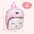 Plecak dla dzieci Kotek Giggle pastel pink PRET