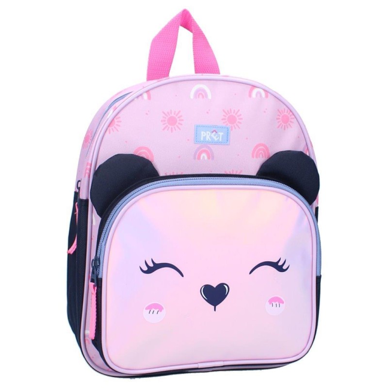 Plecak dla dzieci Miś Giggle lila pink PRET