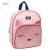 Plecak dla dzieci Kotek Giggle velvet pink PRET
