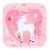 Snack box śniadaniówka 3w1 Unicorn pink PRET