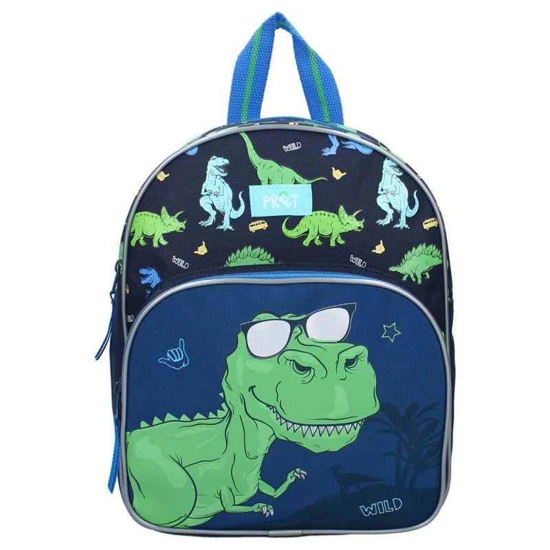 Plecak dla dzieci Happy Dino blue PRET