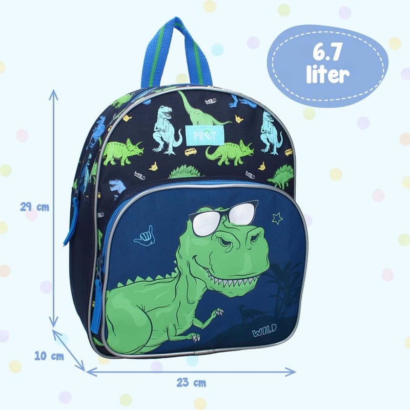 Plecak dla dzieci Happy Dino blue PRET