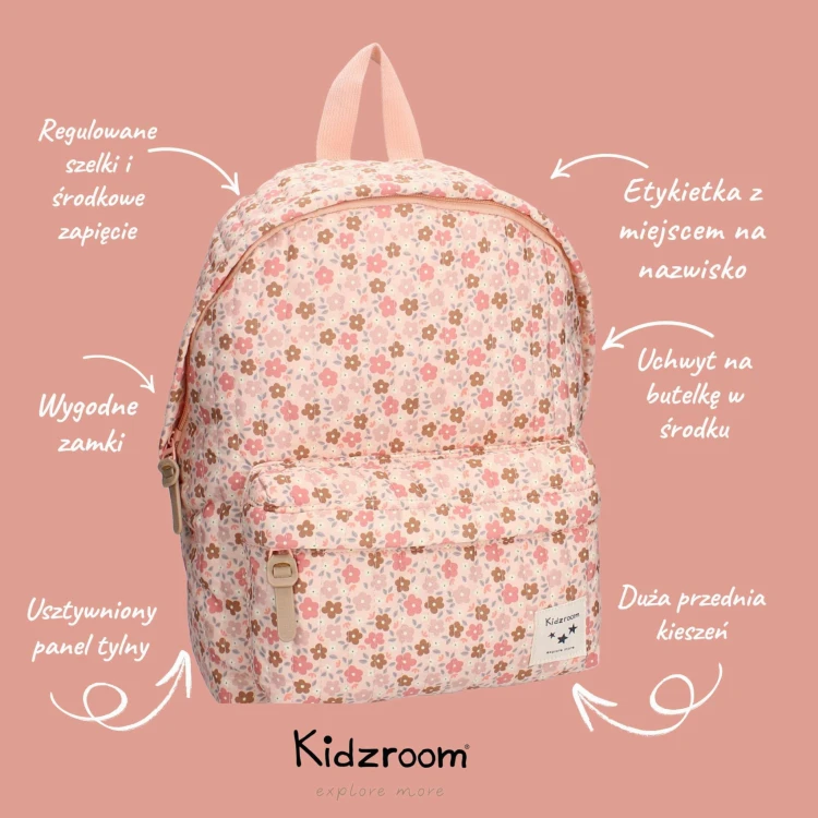 Plecak dla dzieci L Magical Meadows pink KIDZROOM
