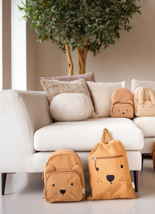 Plecak dla dzieci Beary Excited Brown KIDZROOM