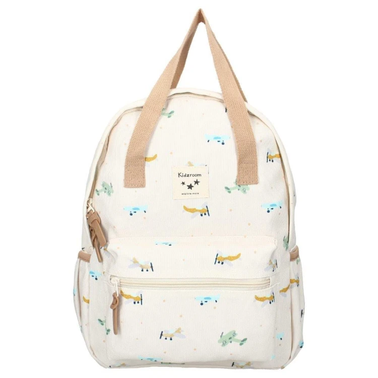 Plecak dla dzieci L Small Aeroplane Beige KIDZROOM