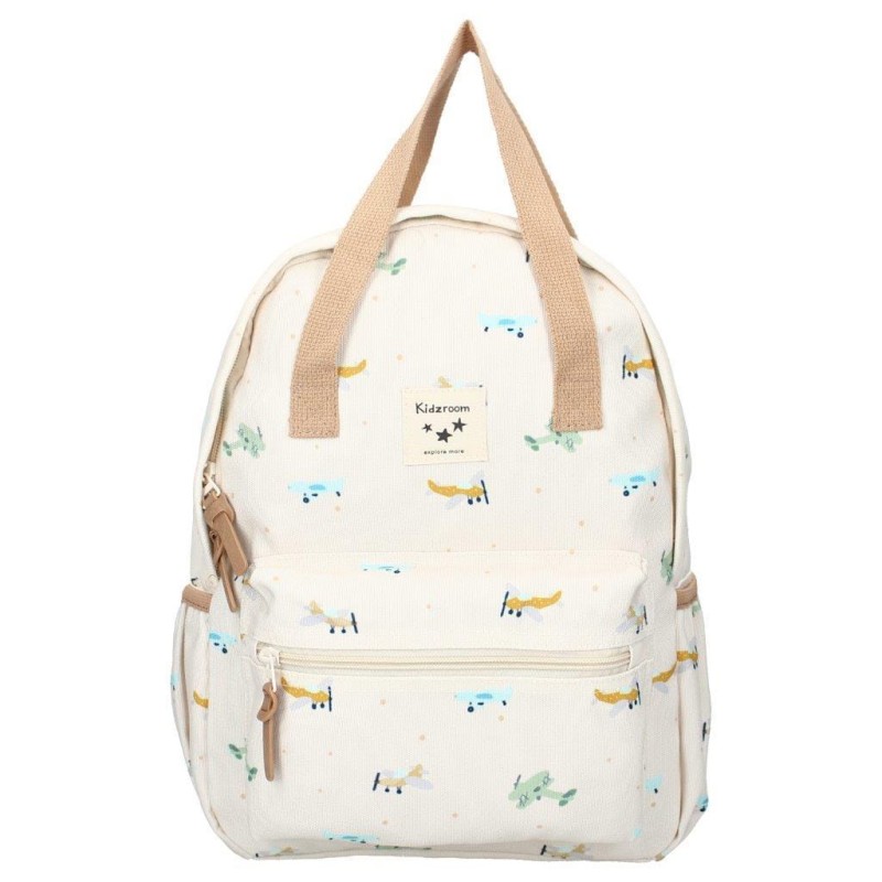 Plecak dla dzieci L Small Aeroplane Beige KIDZROOM