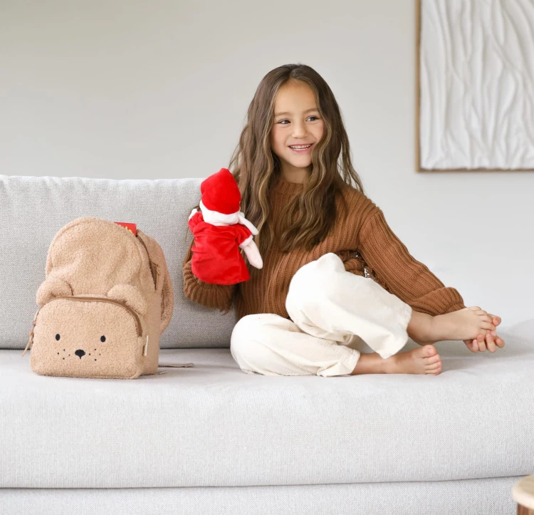 Plecak dla dzieci Comfort Friends brown KIDZROOM