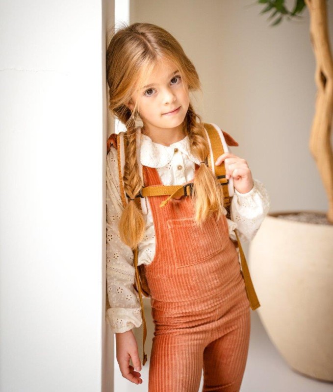 Plecak dla dzieci L Stripe Frenzy Brown KIDZROOM