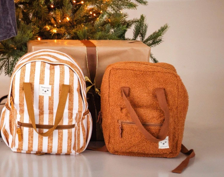 Plecak dla dzieci L Stripe Frenzy Brown KIDZROOM