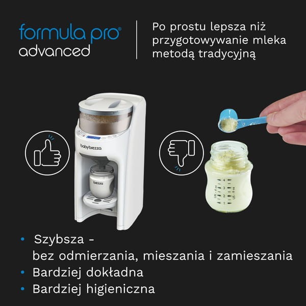 Ekspres do mleka Formula Pro Advanced All White Baby Brezza