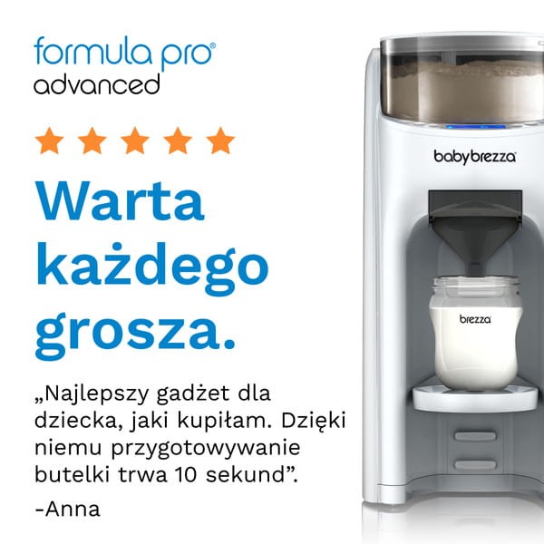 Ekspres do mleka Formula Pro Advanced All White Baby Brezza