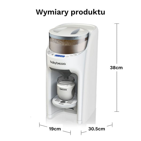 Ekspres do mleka Formula Pro Advanced All White Baby Brezza