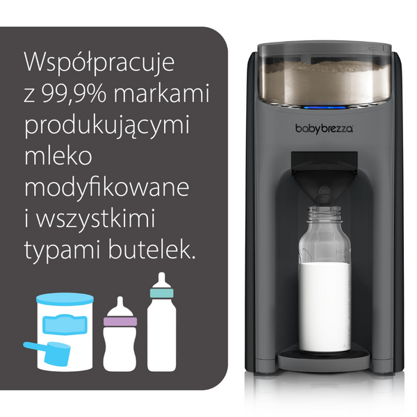 Ekspres do mleka Formula Pro Advanced Charcoal Baby Brezza