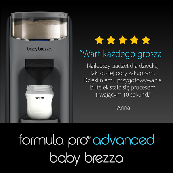 Ekspres do mleka Formula Pro Advanced Charcoal Baby Brezza