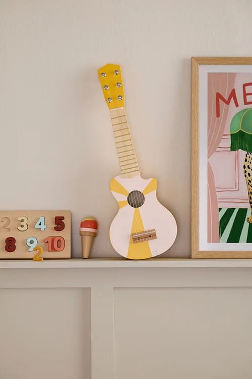 Gitara yellow white Kid's Concept