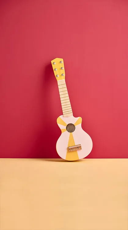 Gitara yellow white Kid's Concept