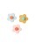Wieszaki flower mix 3 sztuki Kid's Concept