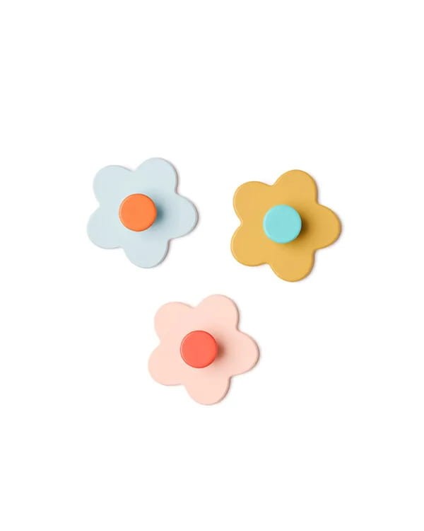 Wieszaki flower mix 3 sztuki Kid's Concept