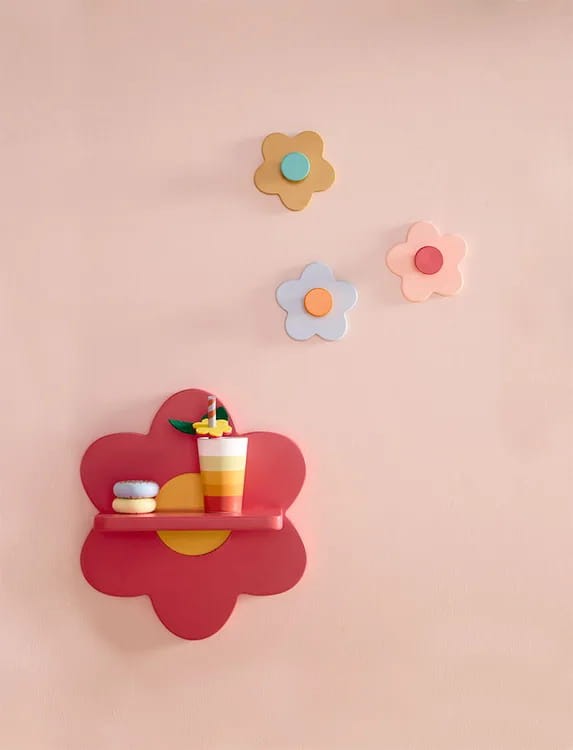 Wieszaki flower mix 3 sztuki Kid's Concept