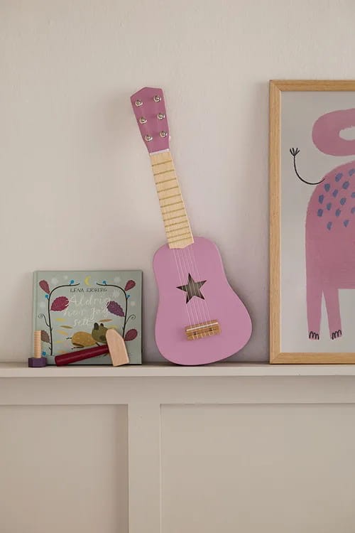 Gitara dark pink Kid's Concept