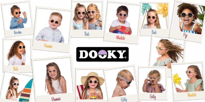 Okulary przeciwsłoneczne Gili 2w1 BLUE 0-3 l Dooky