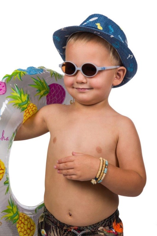 Okulary przeciwsłoneczne Gili 2w1 BLUE 0-3 l Dooky