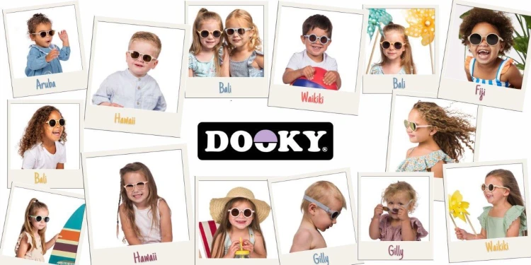 Okulary przeciwsłoneczne Gili 2w1 PINK 0-3 l Dooky