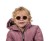 Okulary przeciwsłoneczne Gili 2w1 PINK 0-3 l Dooky