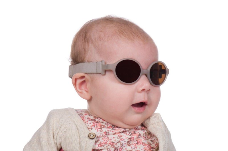 Okulary przeciwsłoneczne Gili 2w1 BEIGE 0-3l Dooky