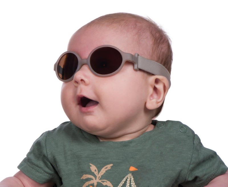 Okulary przeciwsłoneczne Gili 2w1 BEIGE 0-3l Dooky