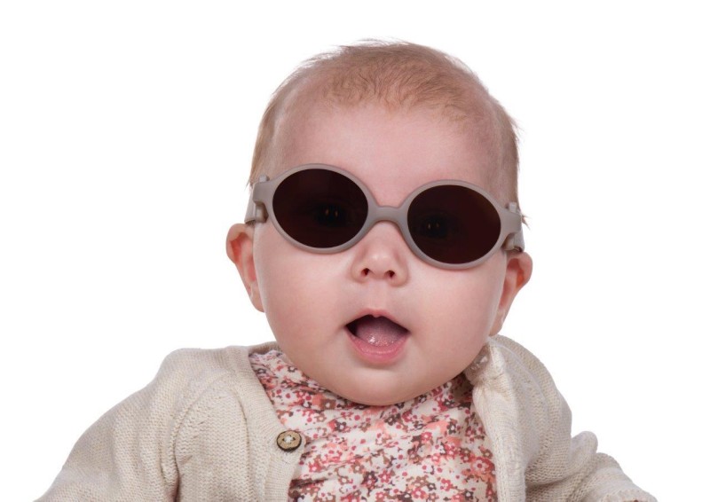 Okulary przeciwsłoneczne Gili 2w1 BEIGE 0-3l Dooky