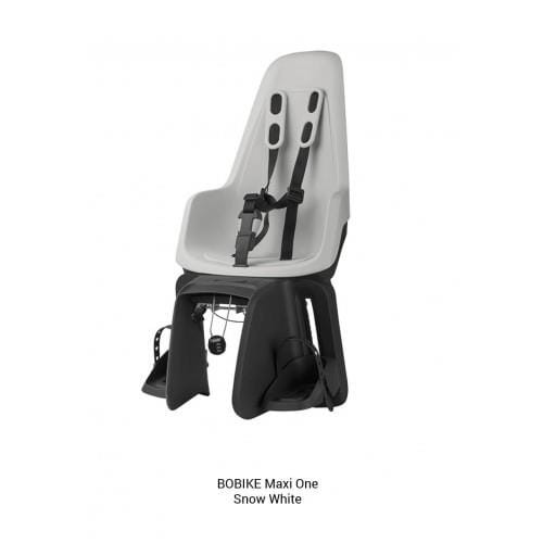 Fotelik rowerowy ONE maxi 1P-E BD snow white Bobike