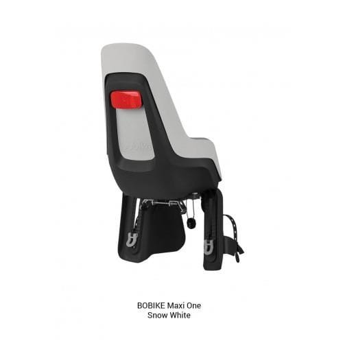 Fotelik rowerowy ONE maxi 1P-E BD snow white Bobike